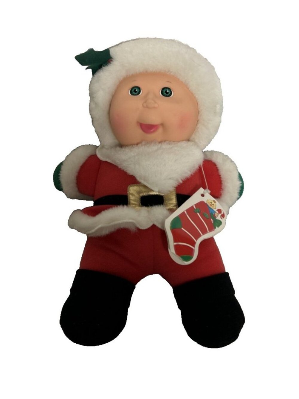 Cabbage Patch Kid Santa Holiday Edition Vintage 90's Hasbro Wal Mart With Tag